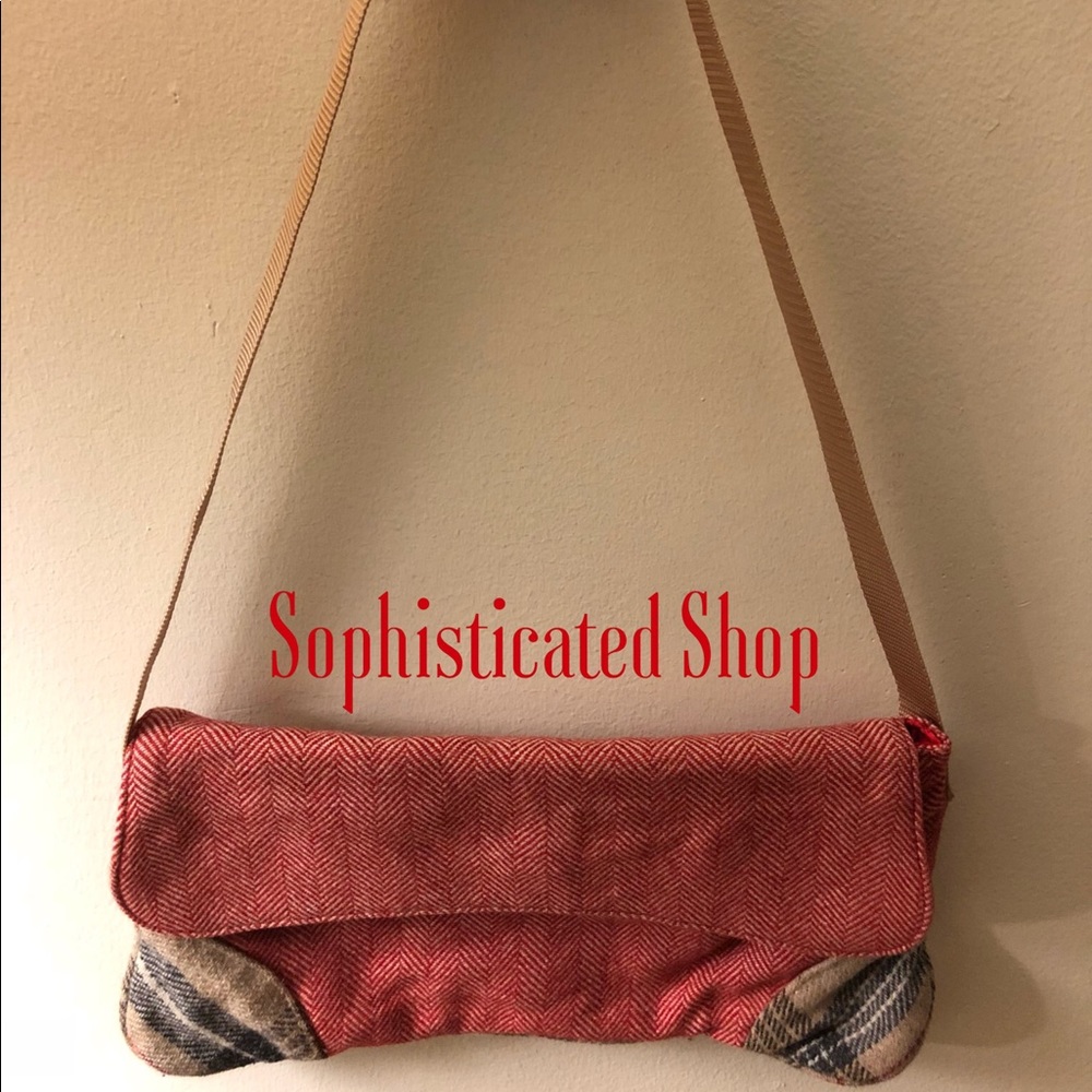 👜GAP Red Plaid HandBag👜